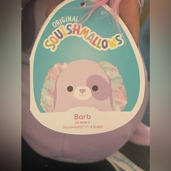 Squishmallows Barb the Dog 5 Inch​​ - Picture 6 of 6
